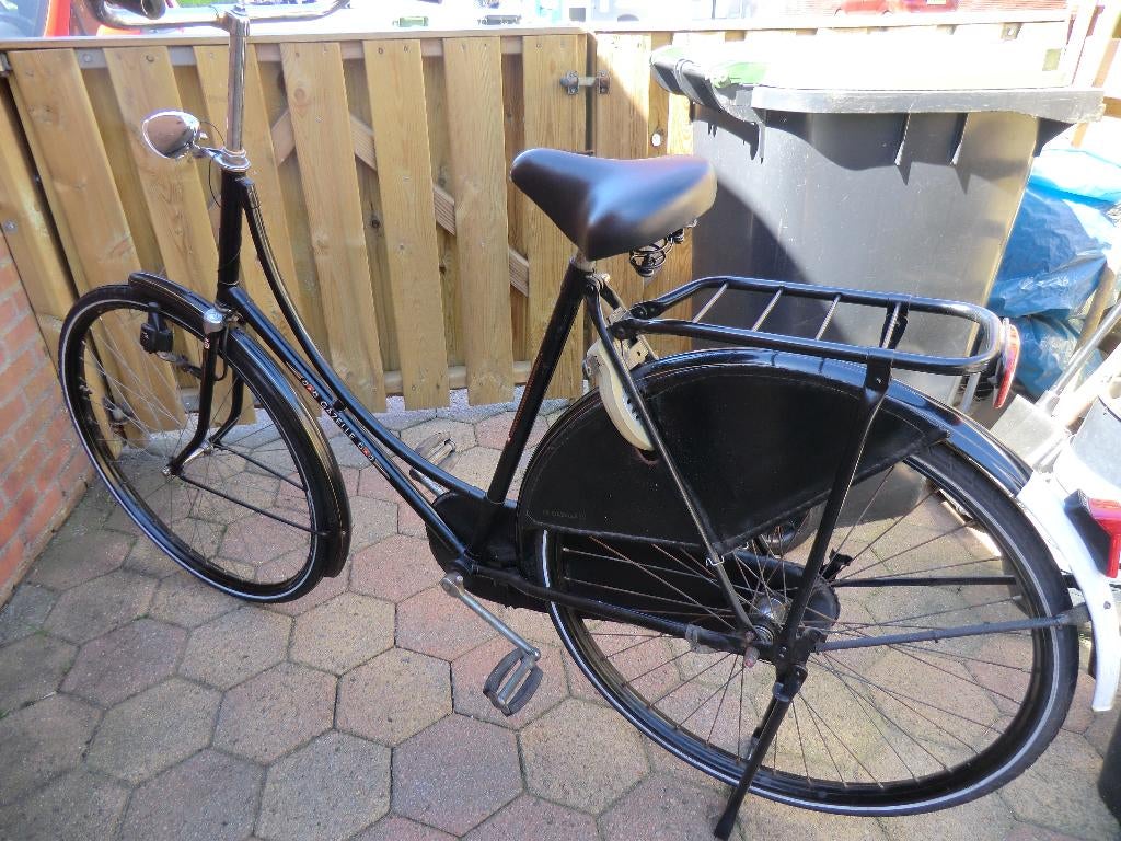Omafiets Gazelle, Ophalen, Terugtraprem, Gebruikt, 56 cm of meer