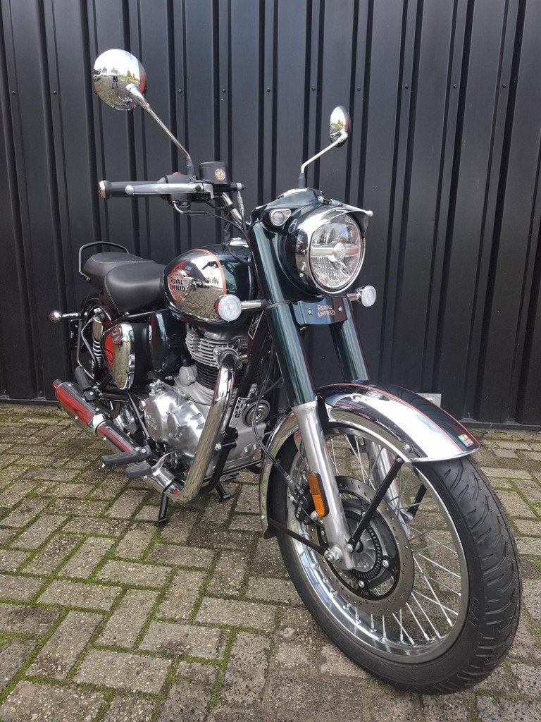 Royal Enfield Classic 350 Chrome, Motoren, Motoren | Royal Enfield, Bedrijf, Toermotor, Info@motomondo.com, Lorentzlaan 14
3401 MX  IJsselstein, NL