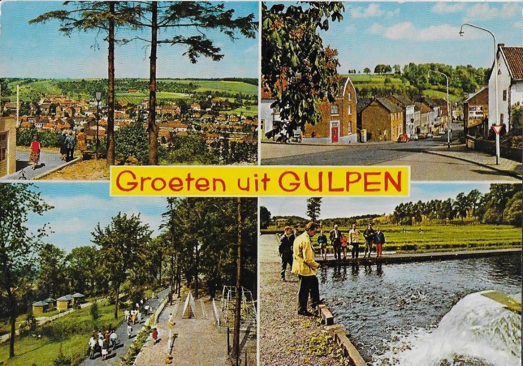 A725 Gulpen gelopen ansichtkaart, Ophalen of Verzenden, 1980 tot heden, Gelopen, Limburg