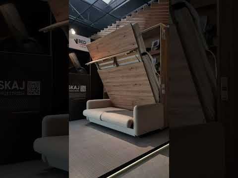 Concept bank (voor opklapbed verticaal 140 cm) - Grijs, Niet ingevuld, Niet ingevuld, Niet ingevuld