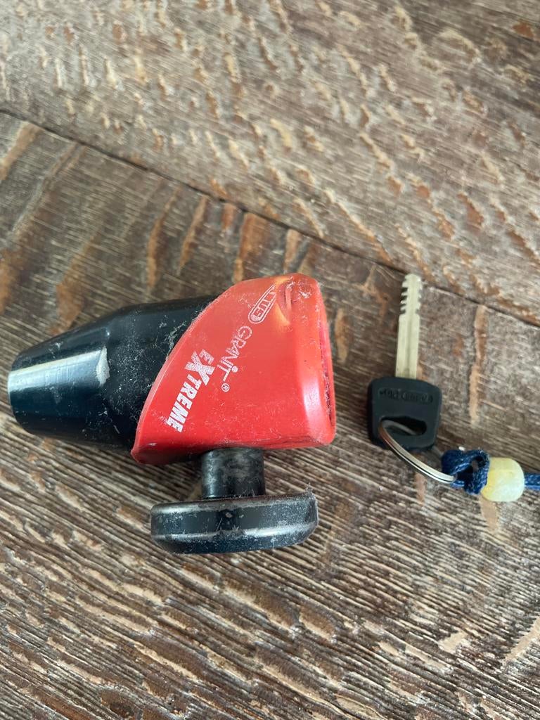 ABUS Granit Extreme motorslot met sleutel, Motoren, Accessoires | Sloten, Ophalen, Gebruikt