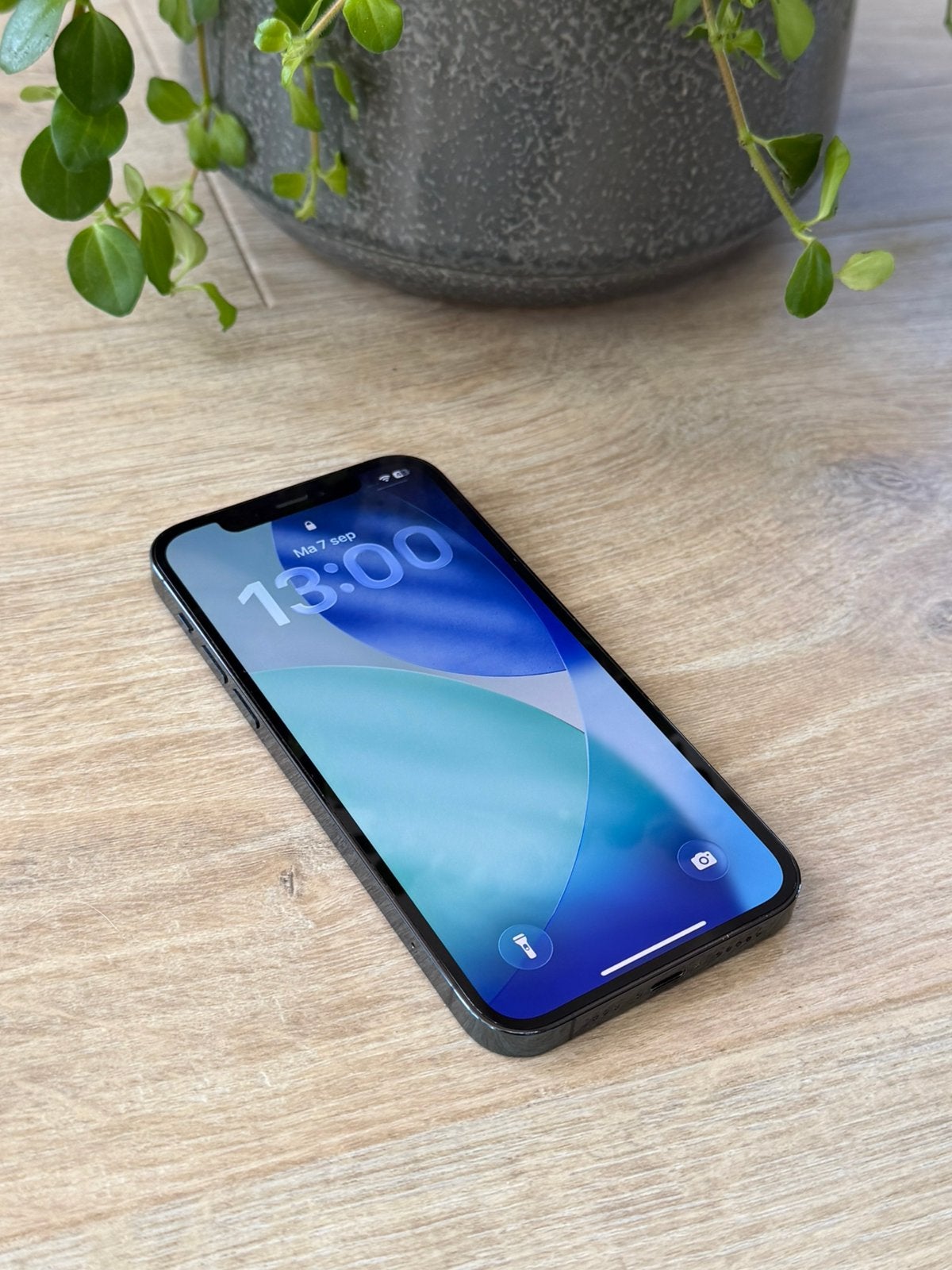 iPhone 12 Pro 128GB Pacific Blue | Zeer nette staat, Telecommunicatie, 80 %, 128 GB, Blauw, Zo goed als nieuw