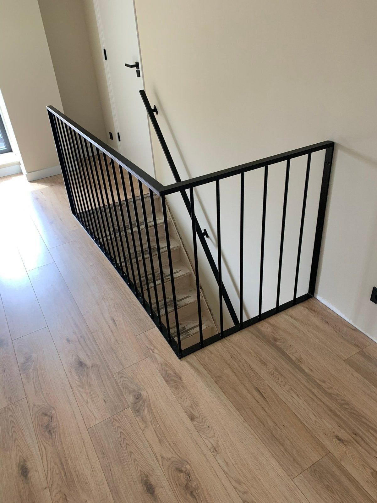 Stalen balustrade trapleuning op maat gemaakt, Ophalen, Nieuw, Metaal