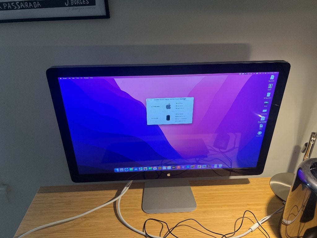 Apple Thunderbolt Display 27” + Apple Thunderbolt Adapter, Computers en Software, Monitoren, Ophalen, IPS, Apple Thunderbolt Display 27 inch