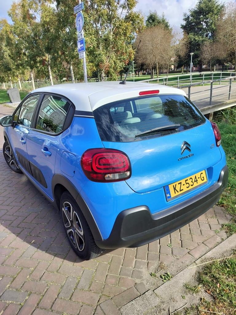 Citroën C3 1.2 Puretech, APK t/m feb 27, 82pk 2017 Blauw, Auto's, 450 kg, 40 €/maand, 1199 cc, Blauw