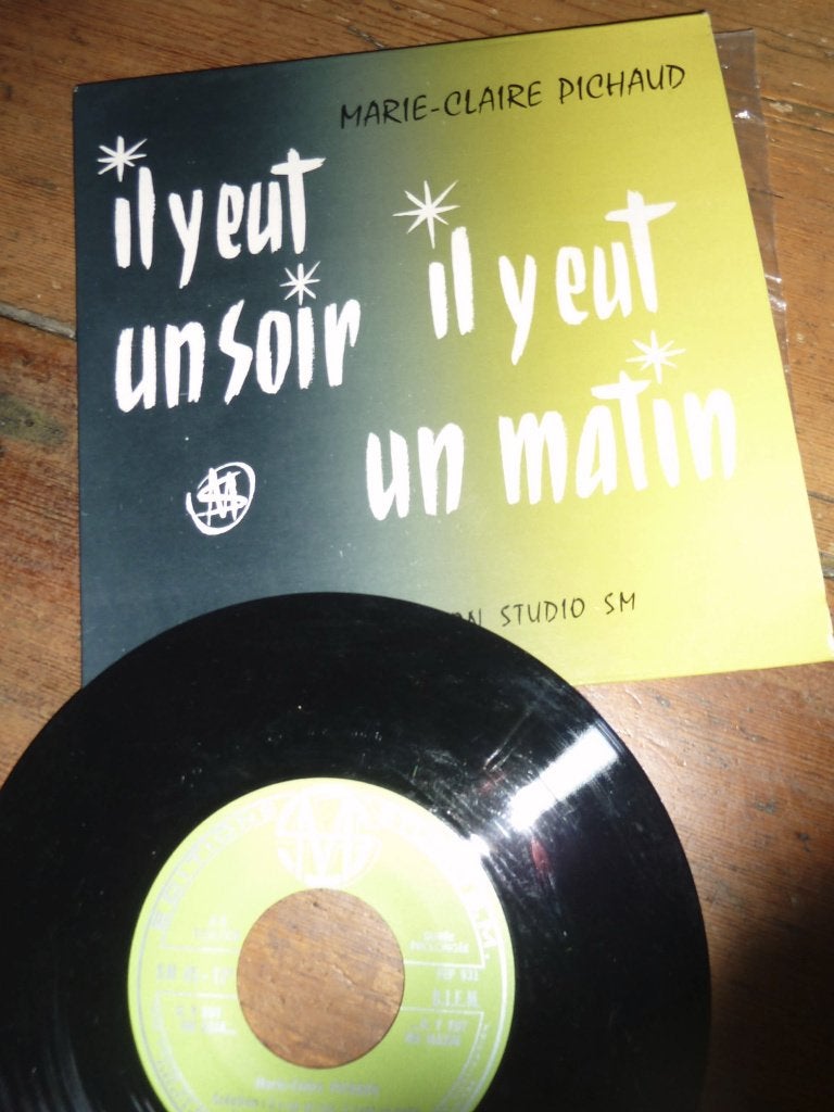 single MARIE CLAIRE PICHAUD il y eut un soir 1958 vs 01, Cd's en Dvd's, Vinyl Singles, Gebruikt, Pop, Ophalen of Verzenden