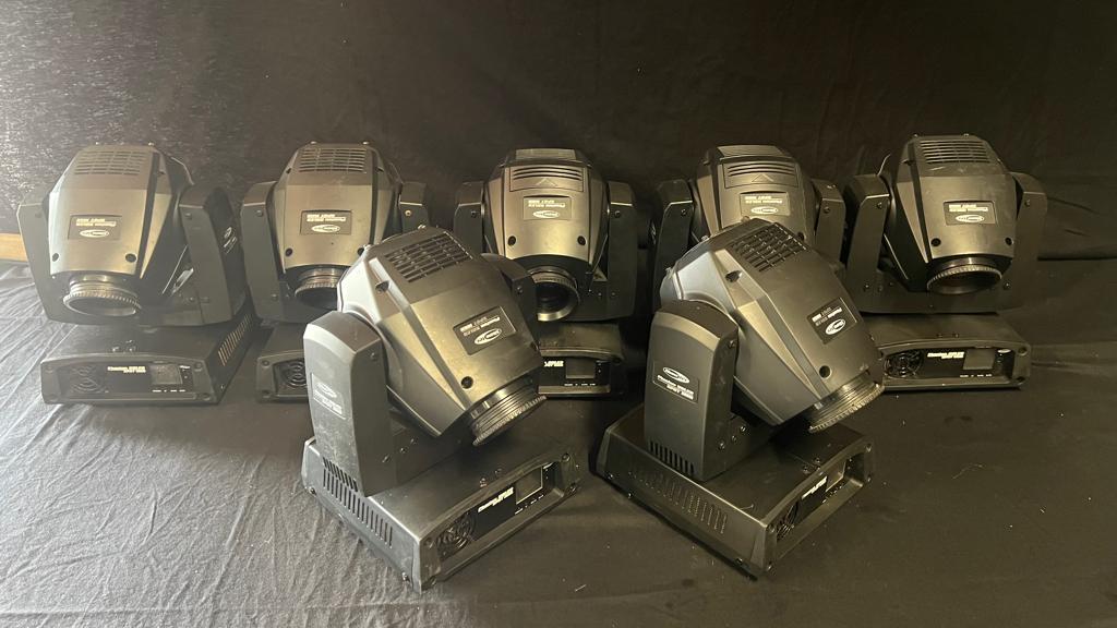 Showtec Phantom 50MK2 Movingheads, Geluidgestuurd, Djceedee.info@gmail.com, Gebruikt, Showtec
