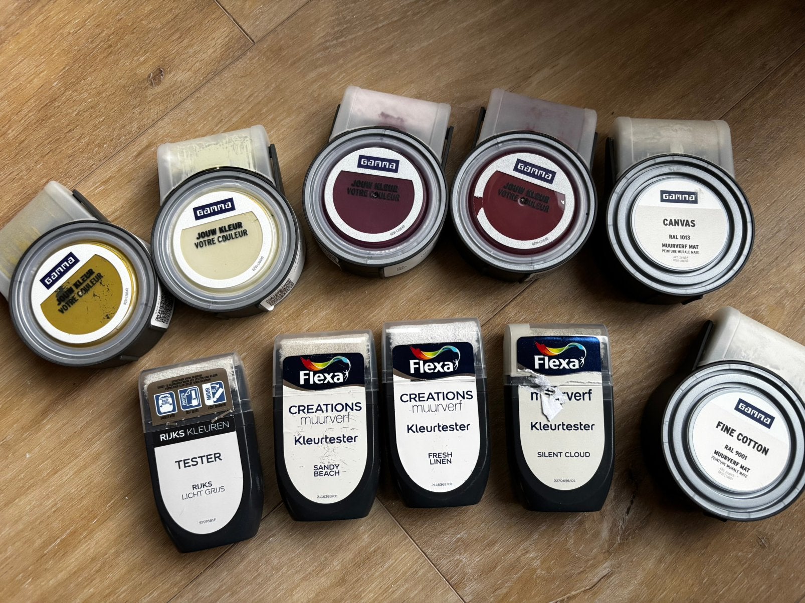 Verfsamples - Gamma | Flexa | Sikkens Kleurtesters, Ophalen, Overige kleuren, Nieuw, Verf