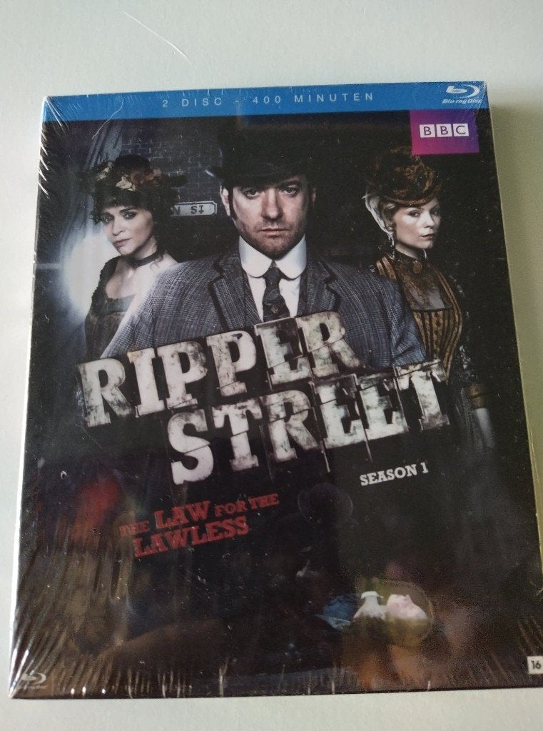 ripper street seizoen 1 en 3 op blu-ray, Ophalen, Nieuw in verpakking, Tv en Series