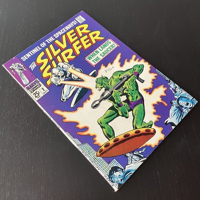 Silver Surfer Vol.1 #2 (1968) VF- (7.5), Amerika, Marvel Comics, Ophalen of Verzenden, Gelezen
