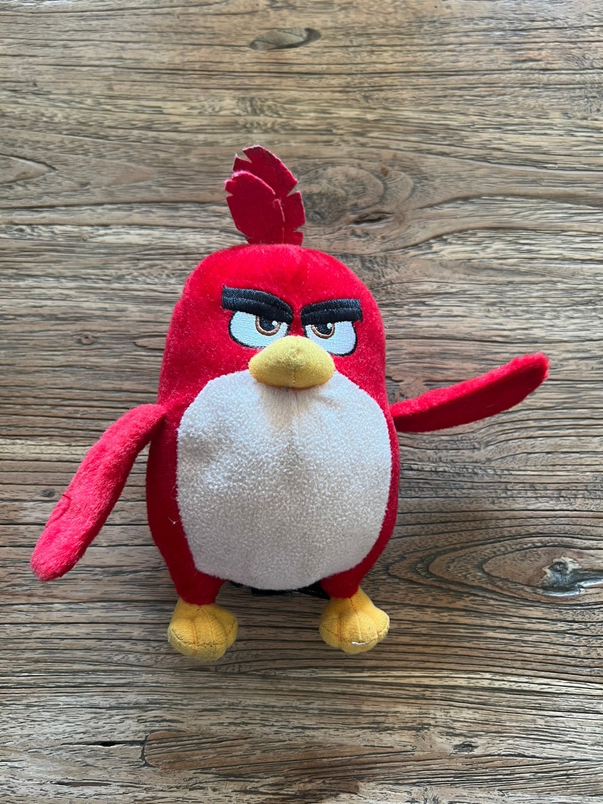 Knuffel Angry Birds, Red Bird, Ophalen of Verzenden, Zo goed als nieuw, Rood, Overige typen