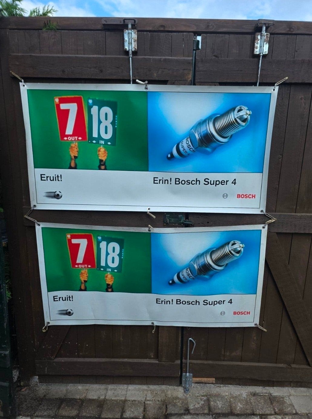 rode duivels reclame bosch w.k 1986 België elftal, Ophalen of Verzenden, Nieuw, Buitenlandse clubs, Overige typen