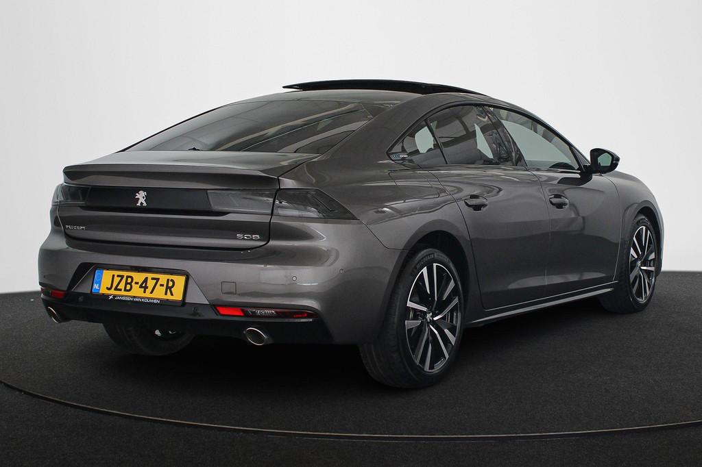 Peugeot 508 1.6 HYbrid GT SOH 99% Panoramadak FOCAL Massage, 745 kg, Gebruikt, 4 cilinders, Plug-in hybride