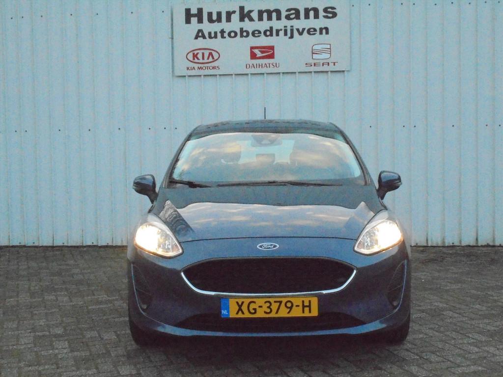Ford Fiesta 1.1i 85PK 5DRS NL-AUTO ZEER NETJES CRUISE CONTRO, Stof, Gebruikt, Blauw, Origineel Nederlands