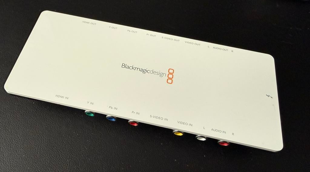 Blackmagic Intensity Shuttle Thunderbolt editie, Ophalen of Verzenden, Zo goed als nieuw