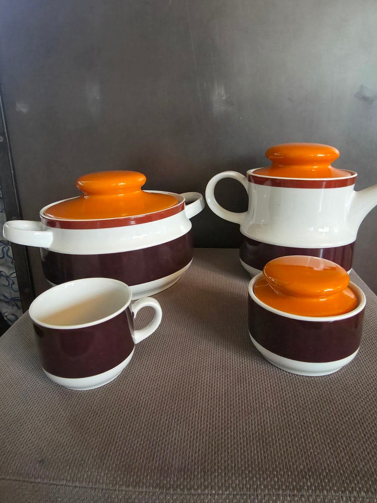 Vintage Schumann Arzberg Servies Space Age/Pop Art Jaren 70, Antiek en Kunst, Ophalen of Verzenden