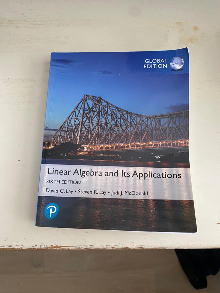 Linear algebra and its applications 6th edition, Ophalen, Zo goed als nieuw