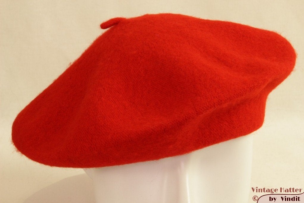 Alpino Baret rood geweven in verschillende maten NIEUW, Ophalen of Verzenden, Nieuw, Maat 38/40 (M), Muts