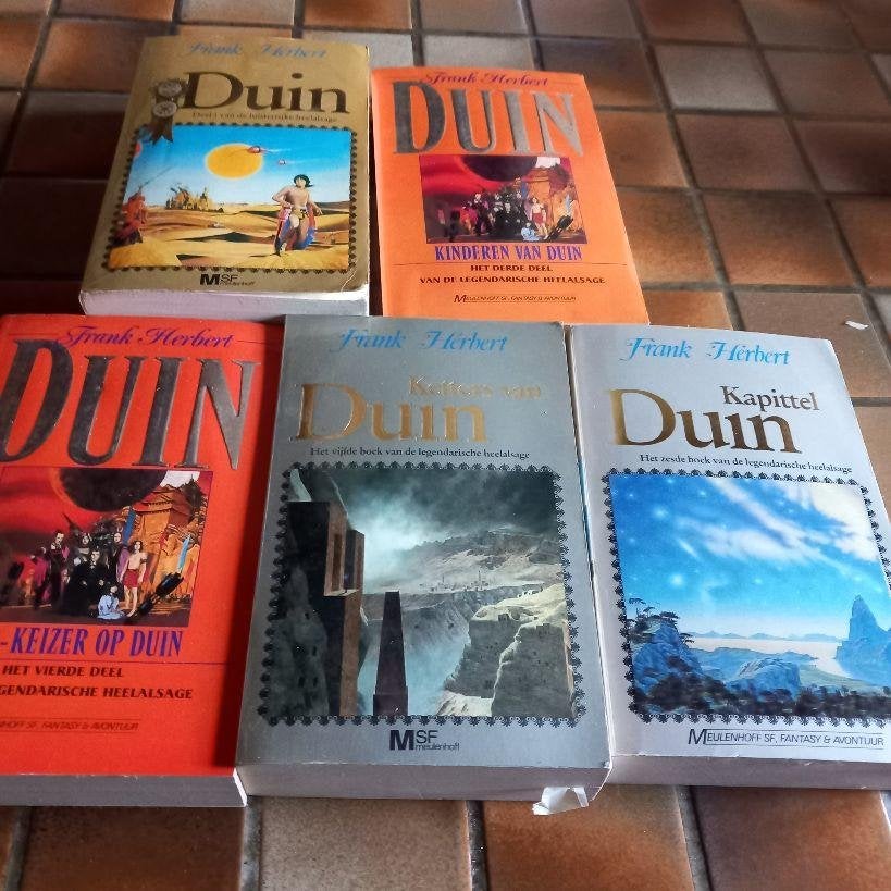 Frank herbert - deel 3 - kinderen van duin, Ophalen of Verzenden, Gelezen