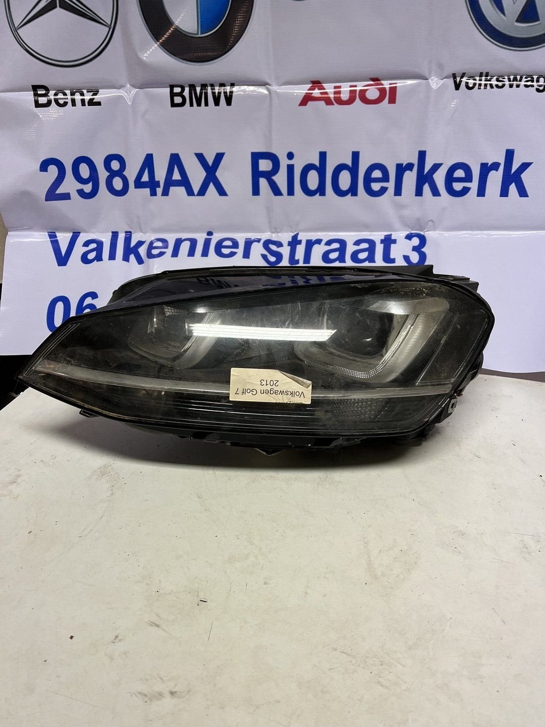 GOLF 7 Links BI XENON LED KOPLAMP 5G1941751, Gebruikt, -, Volkswagen, -
