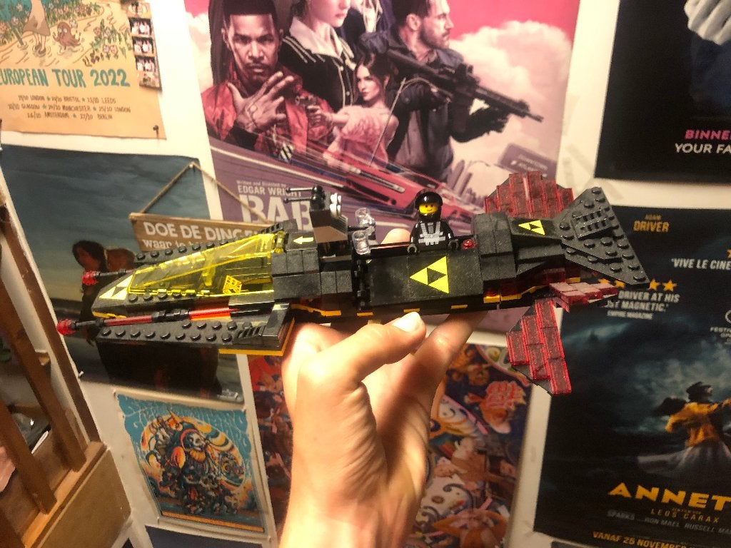 Lego 40580 Blacktron Cruiser, Gebruikt, Inclusief instructies, Overige thema's, Lego