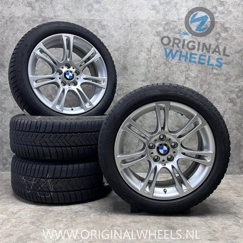 18 inch originele velgen + winterbanden BMW 5 serie 350 M, Auto-onderdelen, 18 inch, -, -, Banden en Velgen