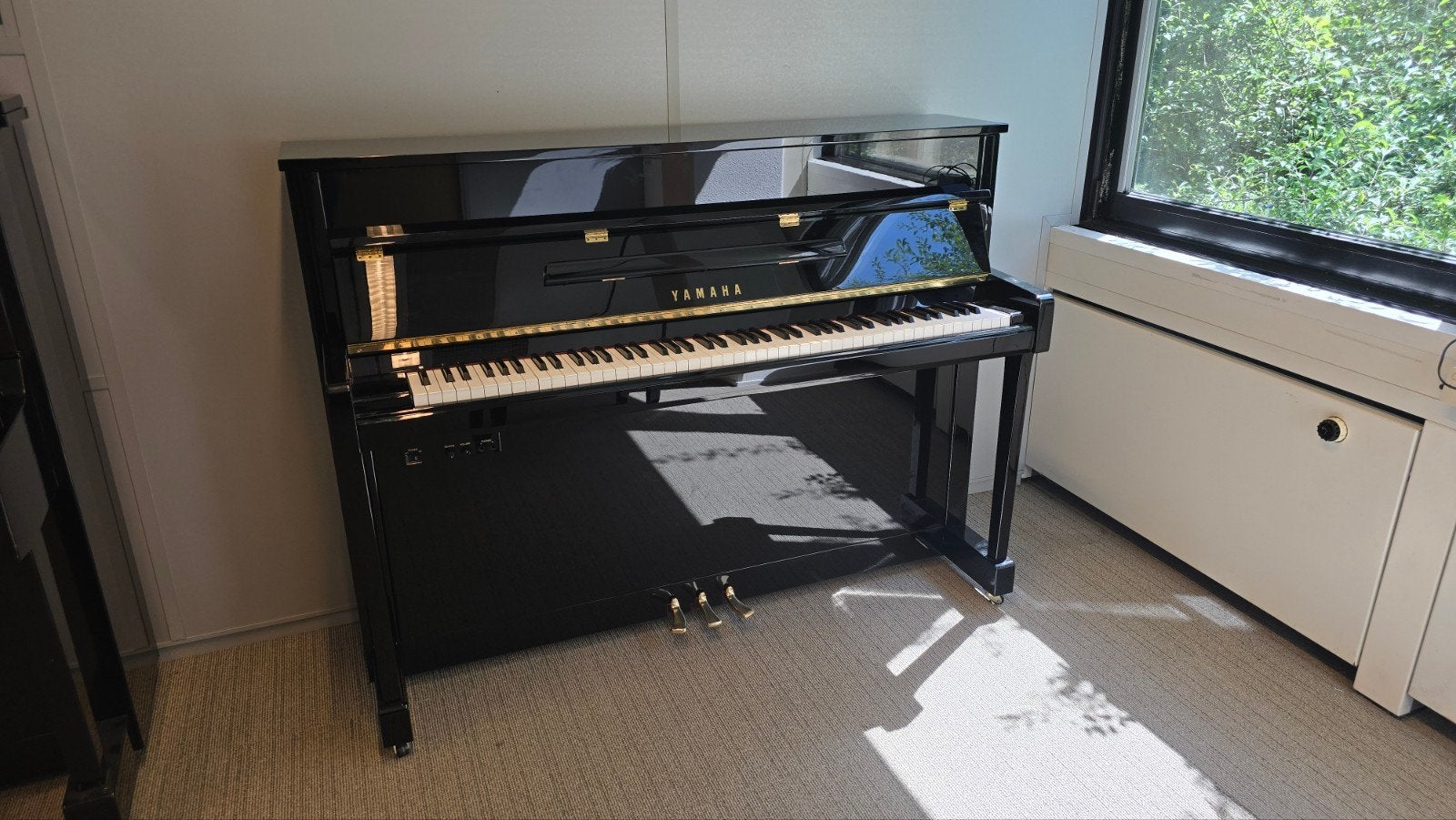 Yamaha B2 SD Silent Piano uit 2007 - Zwart Hoogglans, Muziek en Instrumenten, Ophalen