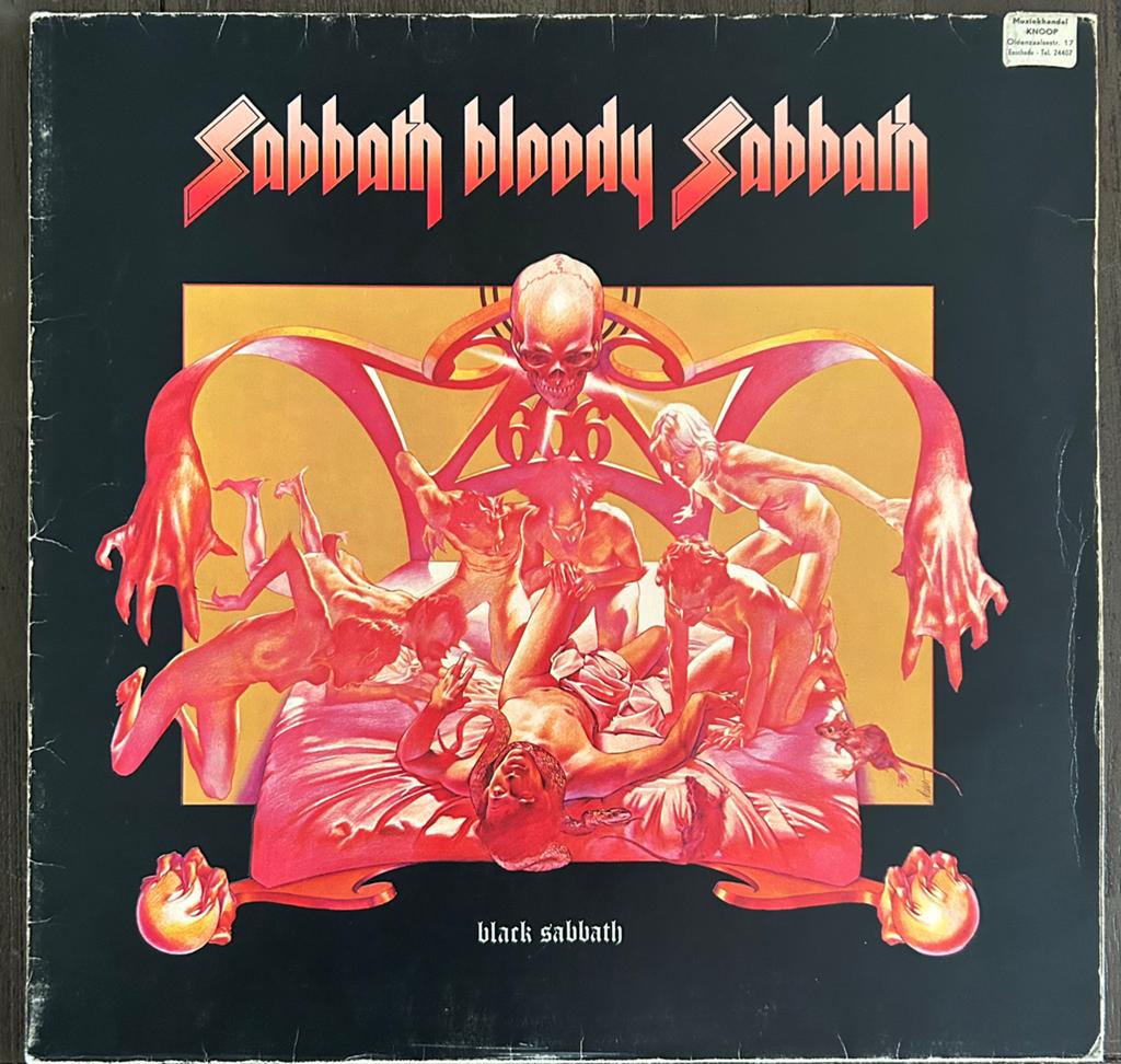 Black Sabbath - Sabbath Bloody Sabbath LP (1973), Gebruikt, Ophalen of Verzenden, 12 inch, Gatefold hoes