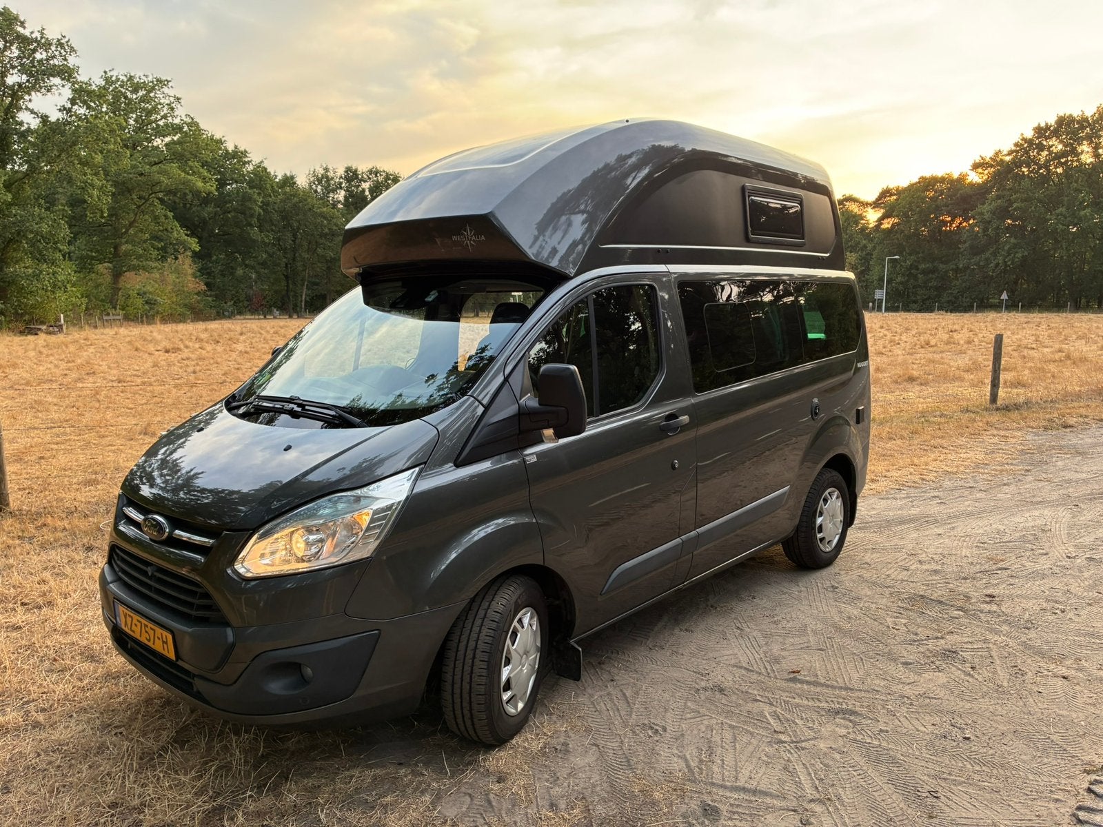 Ford nugget westfalia custom Nugget  2.2 D 114KW 2014 Grijs, Caravans en Kamperen, Campers, Buscamper of Camperbus, Diesel, Particulier