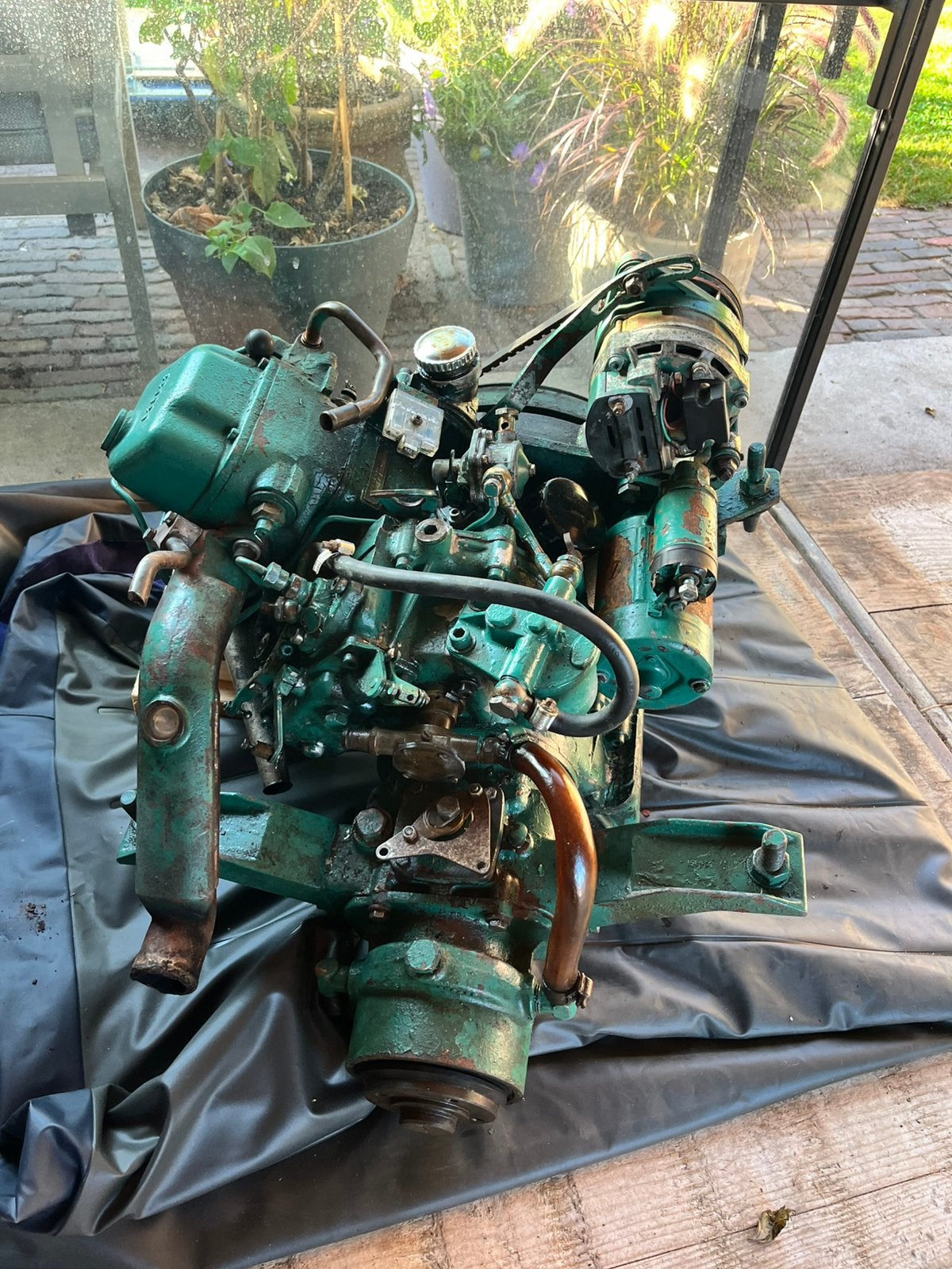 Volvo Penta MD5a, Ophalen, Gebruikt, 5 tot 10 pk, Binnenboordmotor