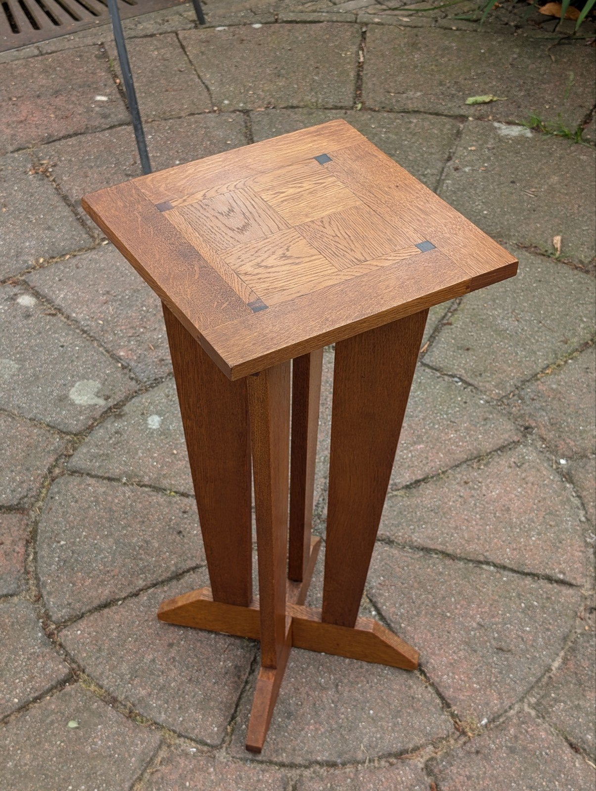 Art deco, Amsterdamse school Pedestal, plantentafel, Ophalen