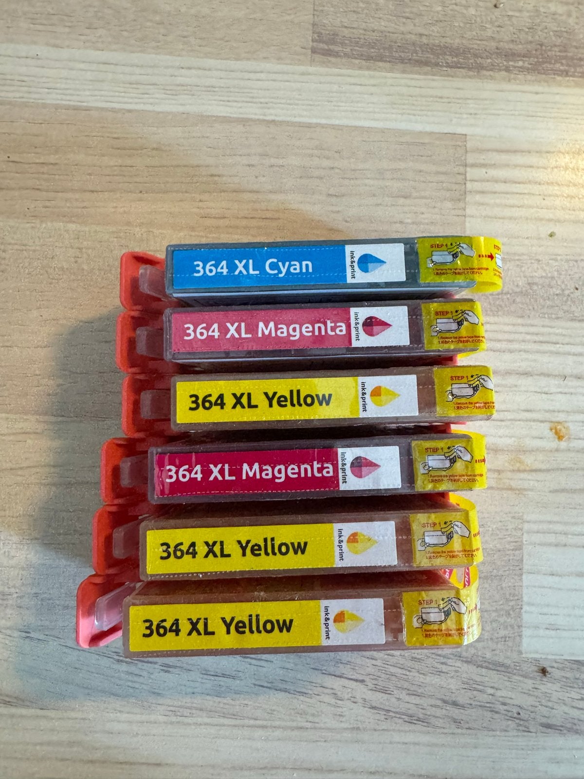 HP 364 XL Inktcartridges (Cyan, Magenta, Geel) - Nieuw, Computers en Software, Ophalen of Verzenden, Nieuw, Cartridge
