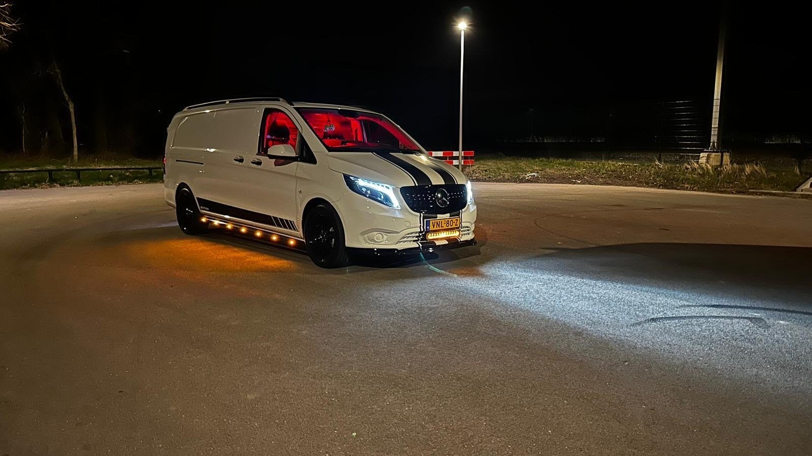Mercedes-Benz Vito GB 114CDI XL 136pk 343/2800 2021 Wit, Voorwielaandrijving, 136 pk, Zwart, 4 cilinders