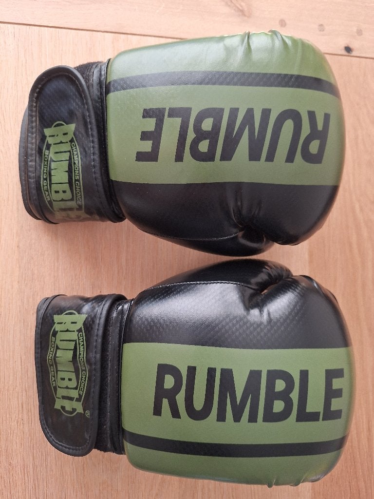 Bokshandschoenen - Rumble, Ophalen, Gebruikt, Bokshandschoenen