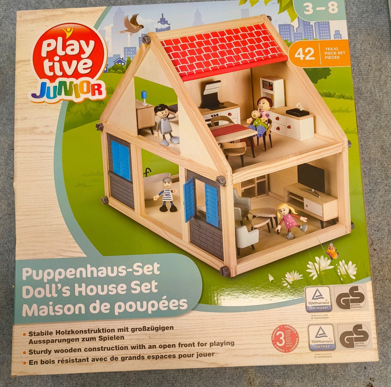 PlayTive poppenhuis, Verzenden, Nieuw, Poppenhuis
