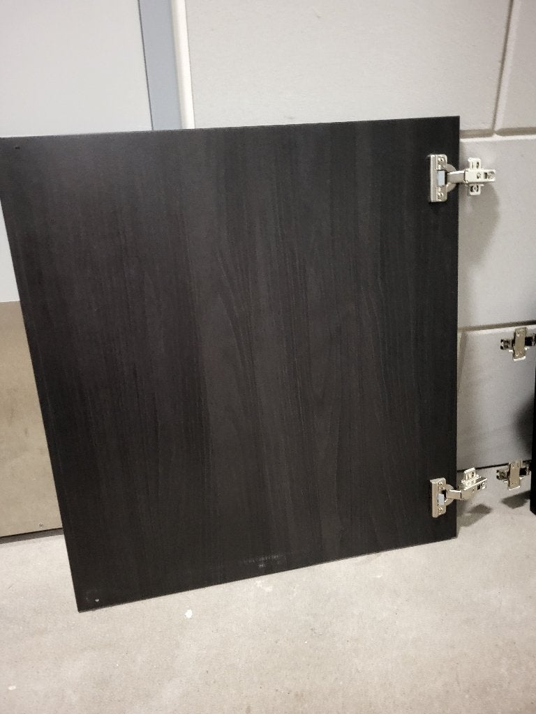 Lappviken deurfront, zwartbruin 60x64. Besta., Ophalen, Zo goed als nieuw