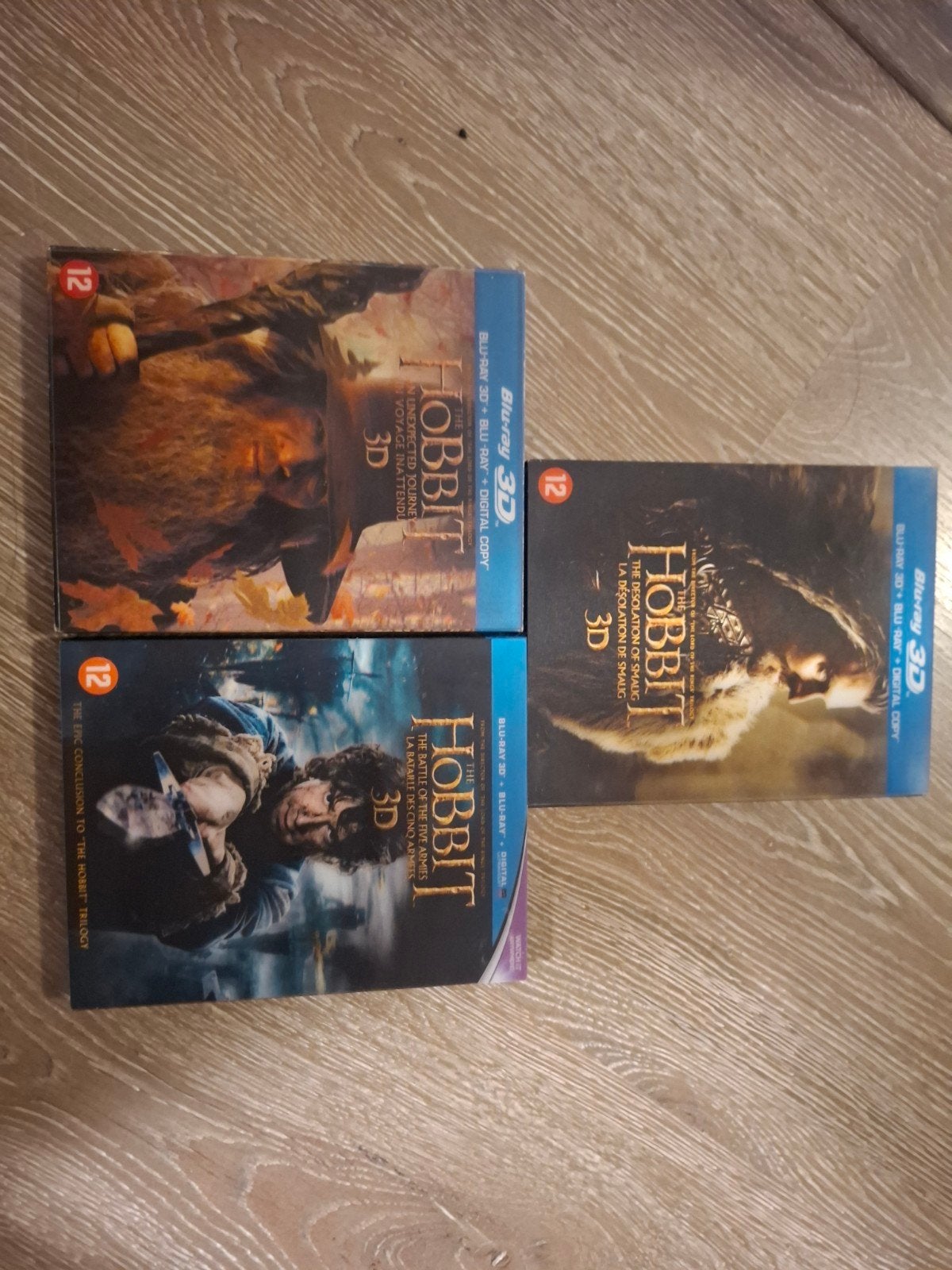 The Hobbit blu ray 3D, Cd's en Dvd's, Blu-ray, Ophalen of Verzenden, Zo goed als nieuw