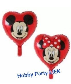 minnie mouse 3e verjaardag ballonnen set nr M260, Ophalen of Verzenden, Nieuw, Versiering, Verjaardag