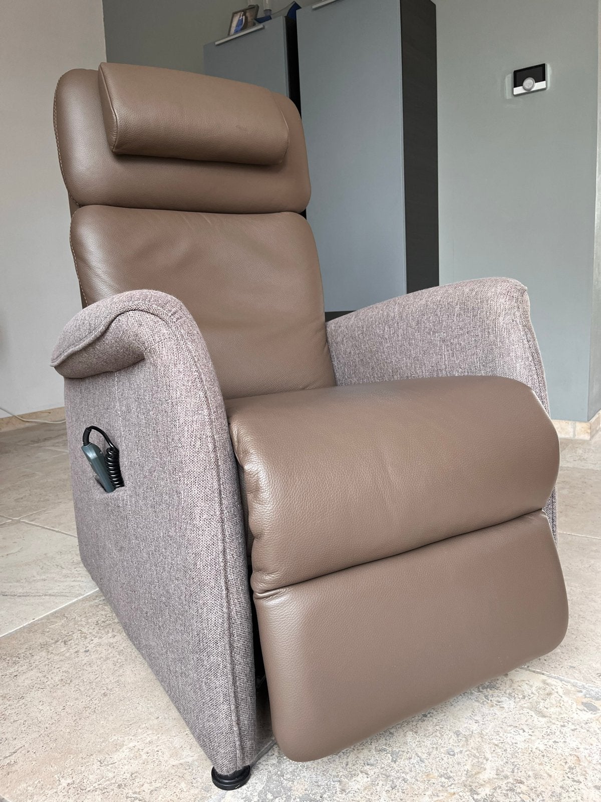 Prominent Relaxfauteuil - in goede staat, Huis en Inrichting, Ophalen, Minder dan 50 cm, Gebruikt, Minder dan 75 cm