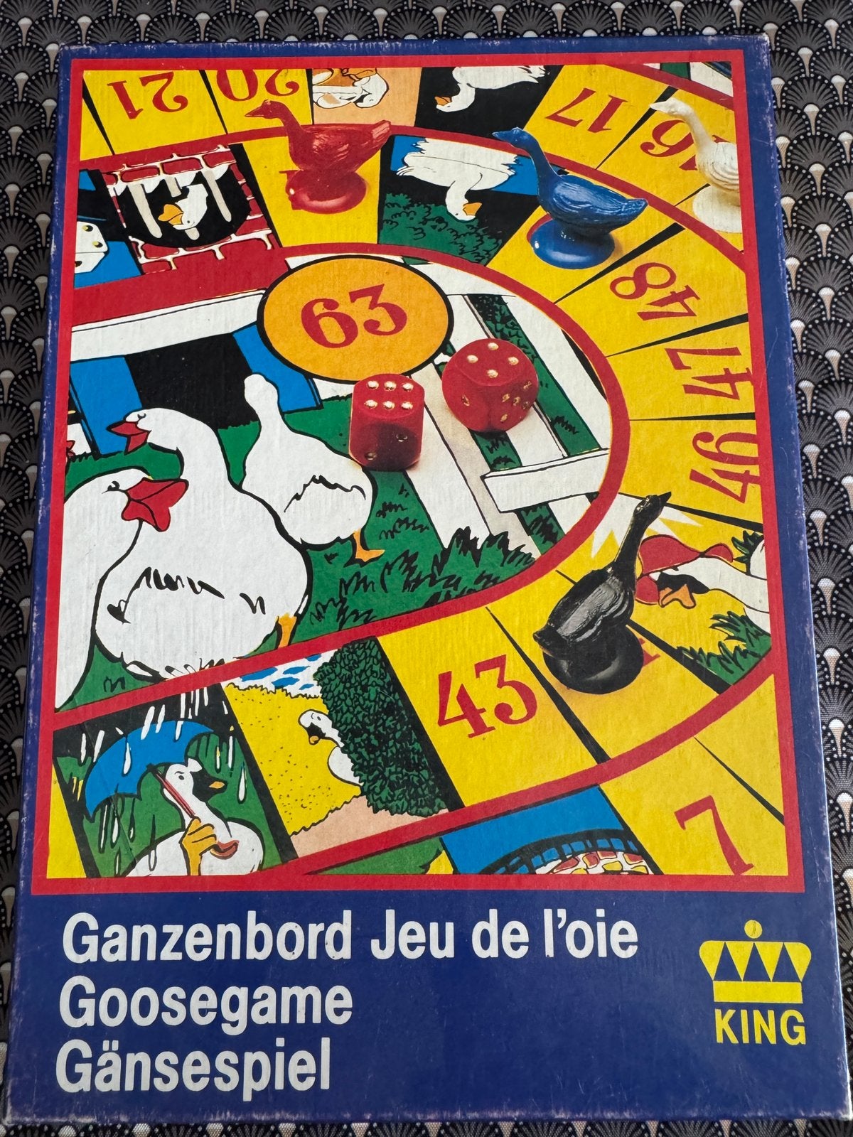 Ganzenbord, Vijf spelers of meer, Ophalen of Verzenden, Gebruikt