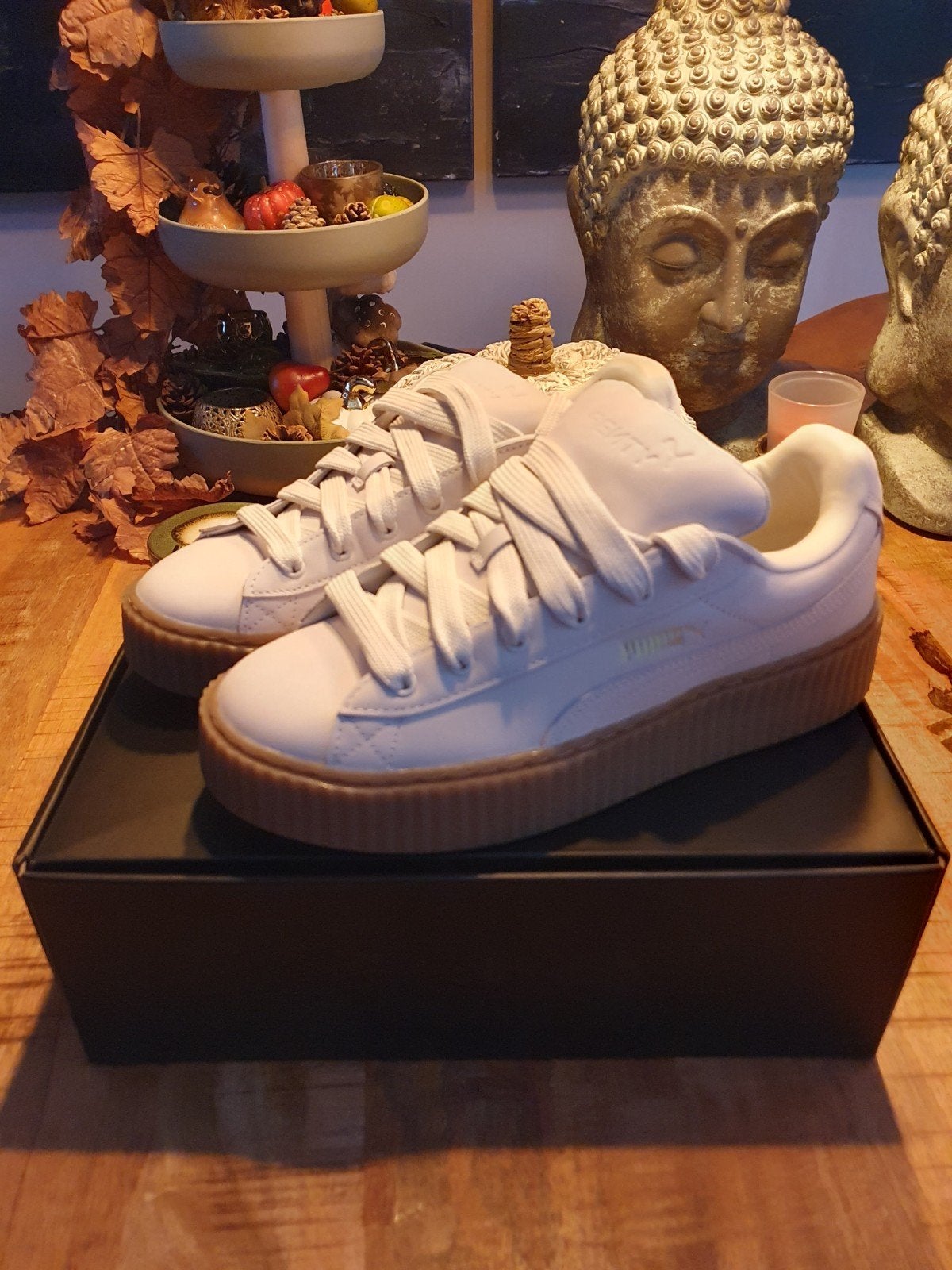 Puma Fenty by Rihanna Creepers - Zwart & Wit, Ophalen of Verzenden, Nieuw, Zwart