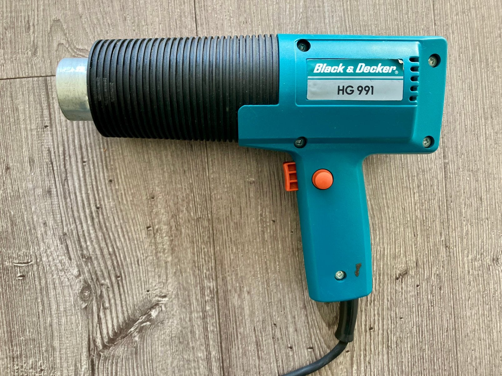 Black & Decker verfbrander/hete luchtpistool met hulpstukken, Ophalen of Verzenden, Gebruikt