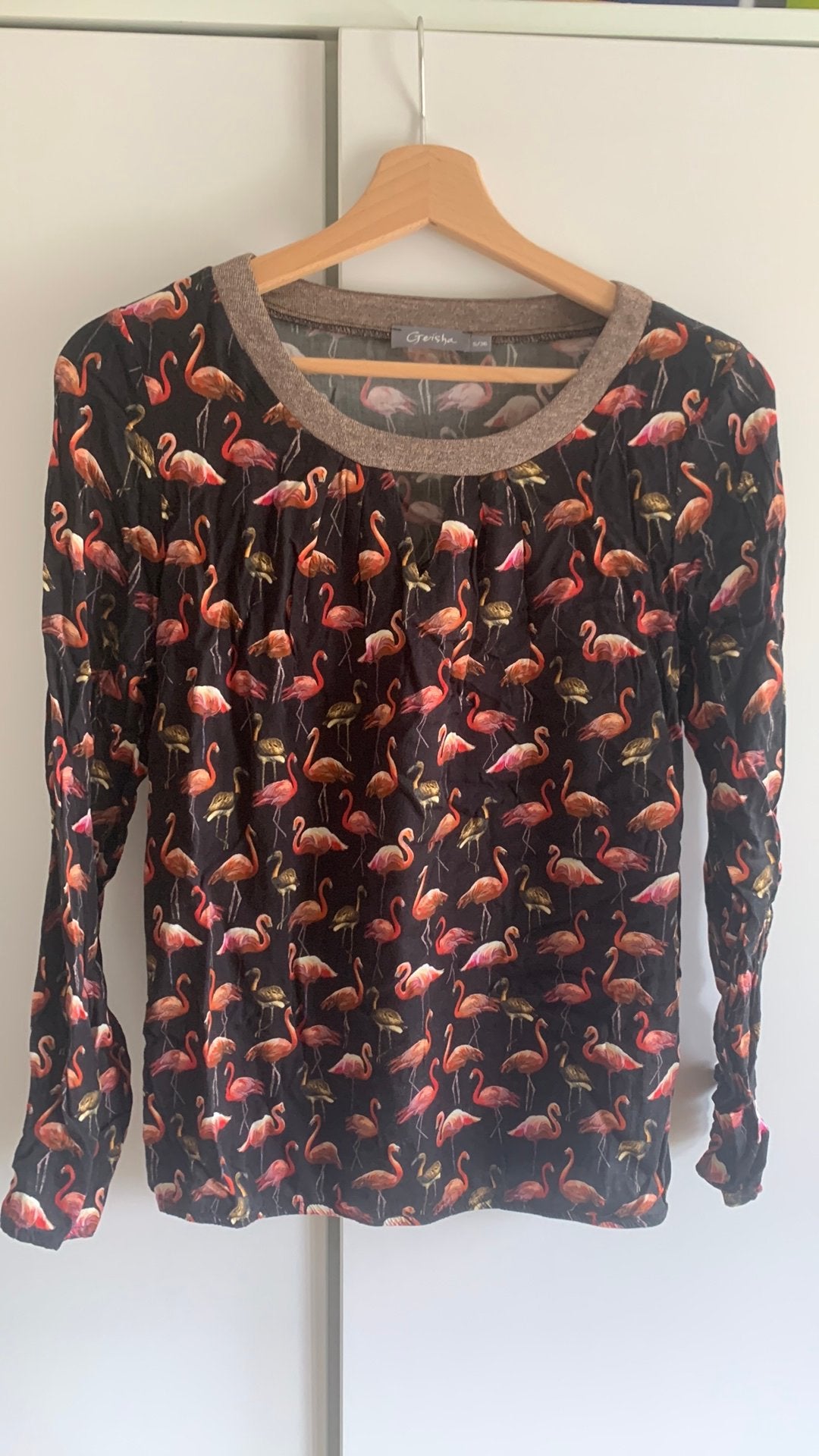 Geisha truitje s/36, Zwart, Ophalen of Verzenden, Zo goed als nieuw, Lange mouw