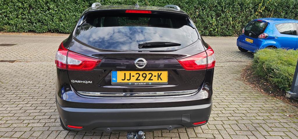 Nissan Qashqai 1.2 Tekna, Auto's, Nissan, Voorwielaandrijving, Euro 5, Gebruikt, Zwart