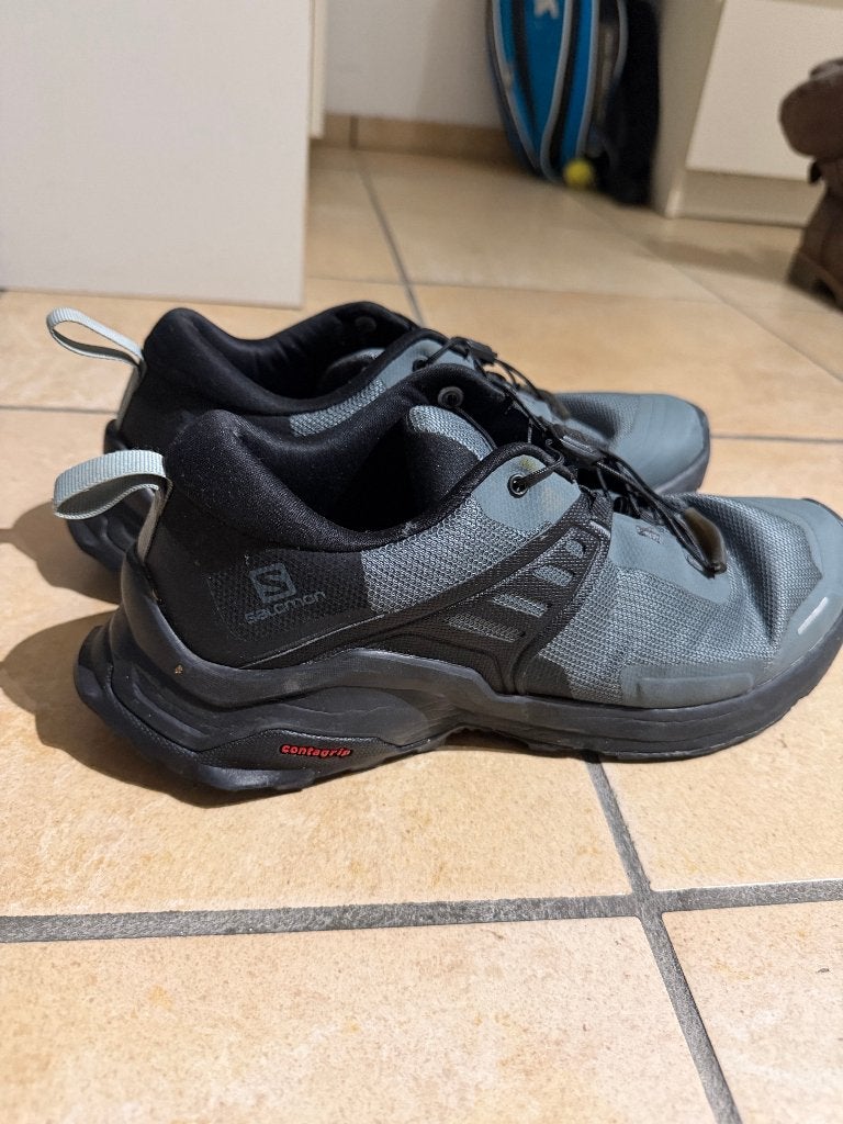 Salomon Contagrip hiking shoes - EU 41.5, Salomon, Grijs, Gedragen, Wandelschoenen