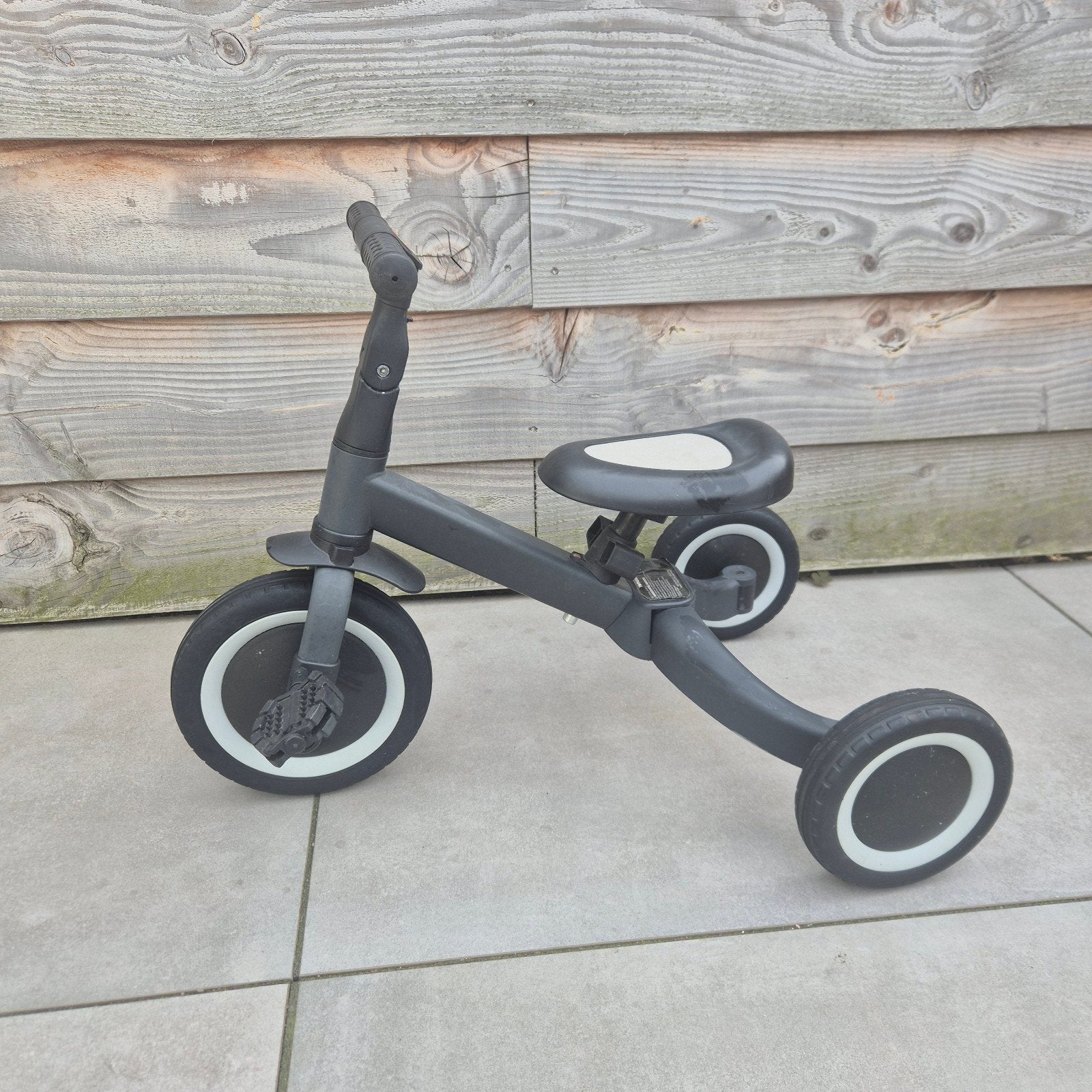 Topmark Kaya 4-in-1 Driewieler/Loopfiets - ZGAN, Ophalen, Zo goed als nieuw, Loopfiets