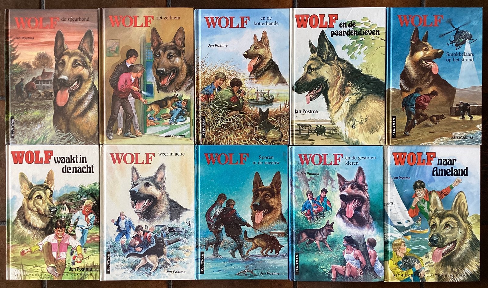Wolf de Speurhond, 3,50 euro per boekje, Ophalen of Verzenden, Zo goed als nieuw