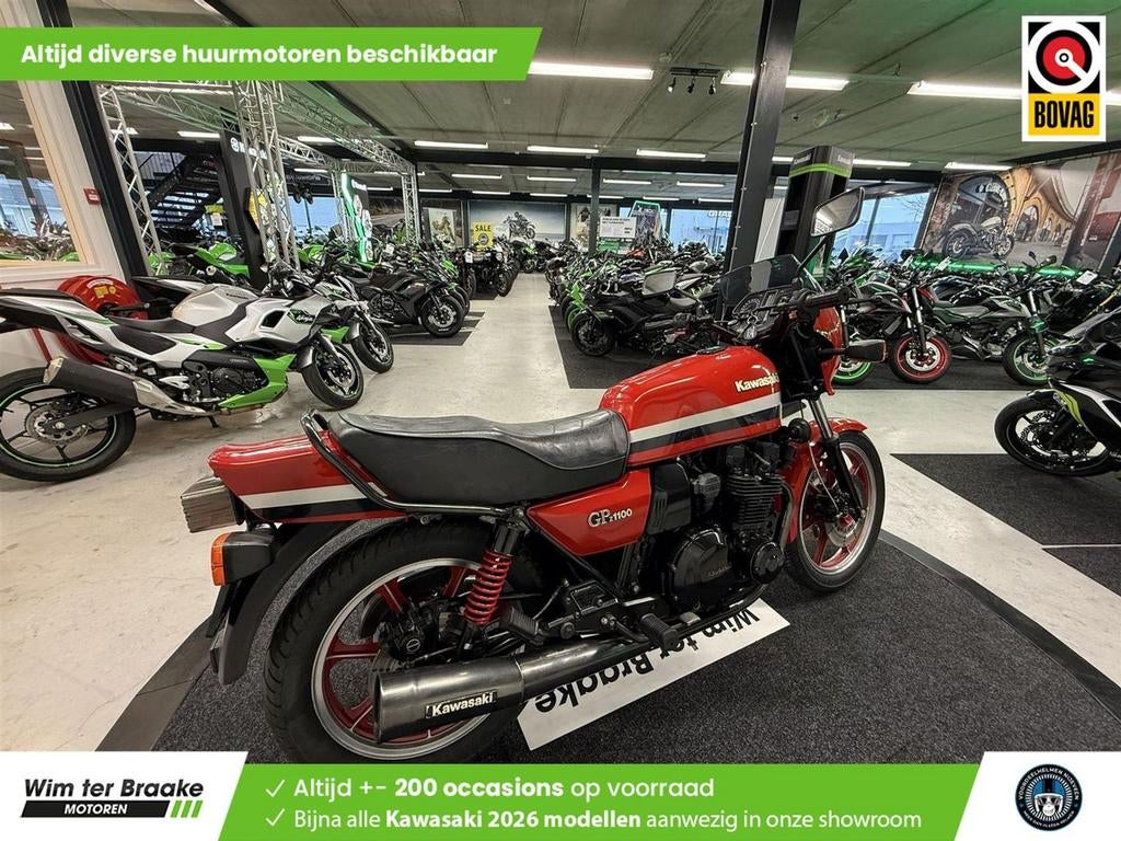 Kawasaki GPZ 1100 B INJECTION (bj 1982) 18,164 km, Motoren, Motoren | Kawasaki, 4 cilinders, Motorrijbewijs A, Bedrijf, Onbekend