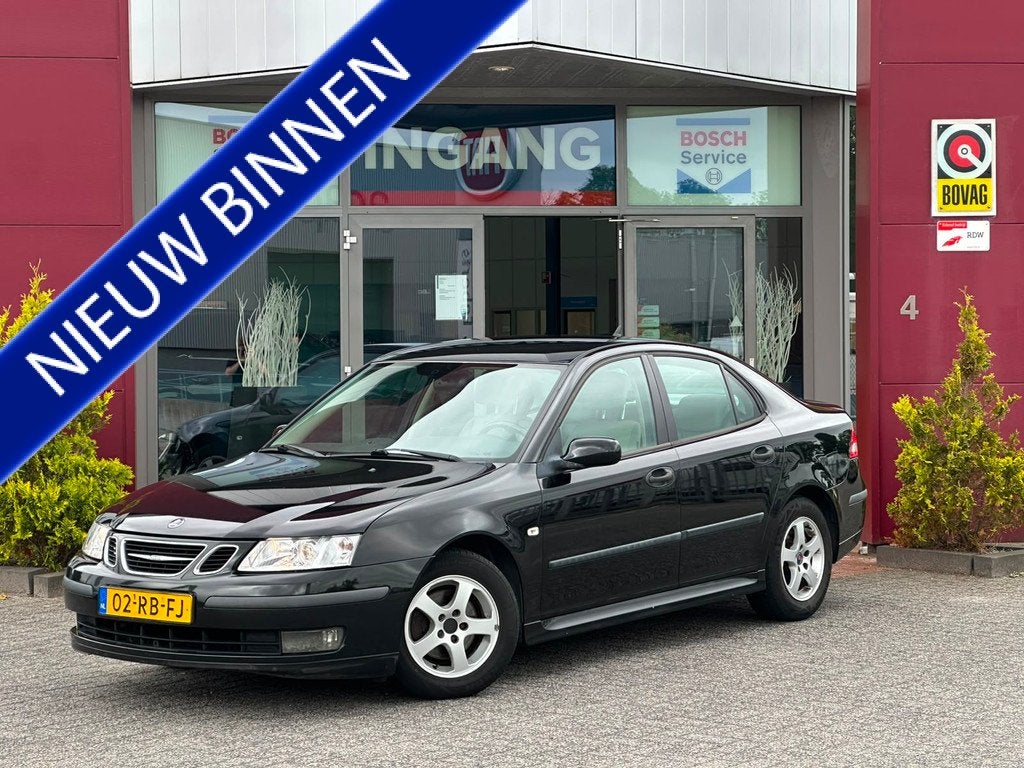 Saab 9-3 Sport Sedan 1.8 Linear Business (bj 2005), Auto's, Saab, Stof, Gebruikt, 1340 kg, 4 cilinders