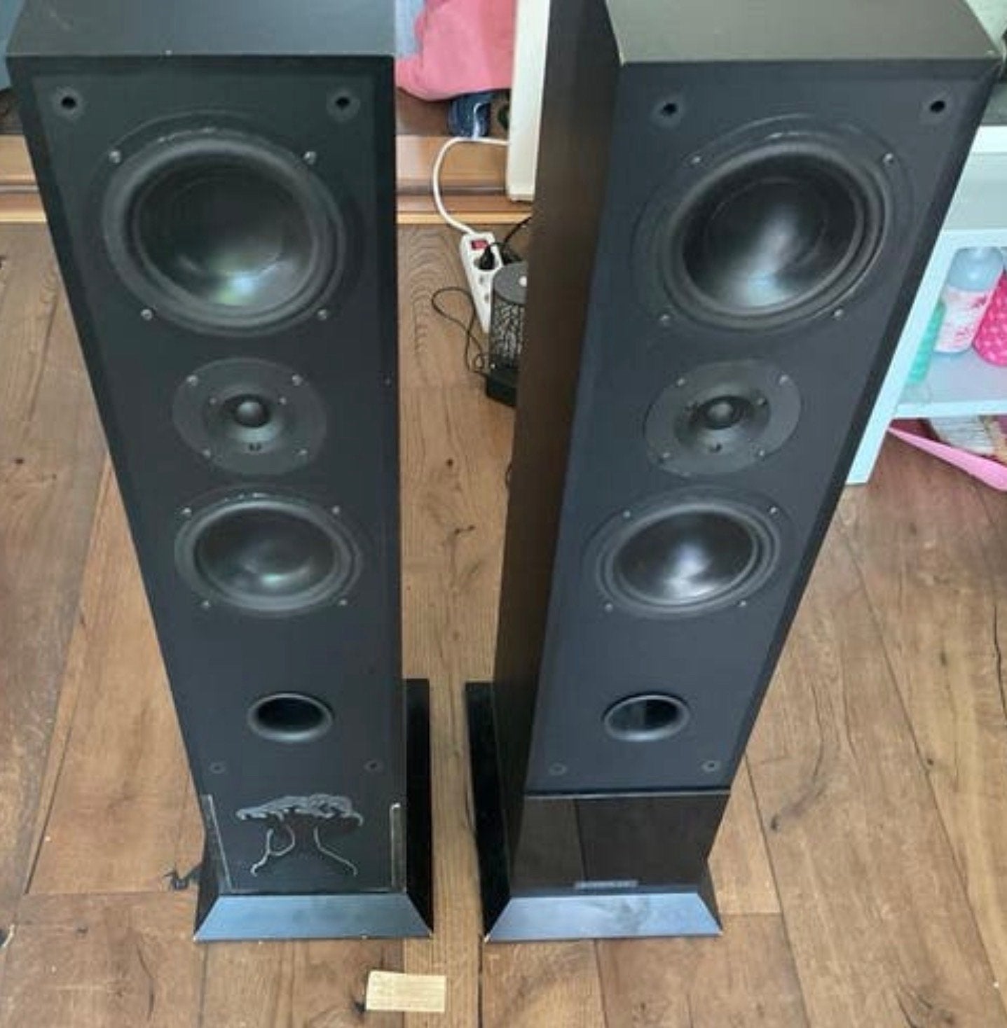 Audiolab Forto Vloerstaande Luidsprekers - Made in Holland, Overige merken, Vloerstaande luidspreker, Gebruikt, Ophalen of Verzenden